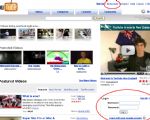 Step One - Login to You Tube