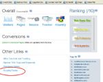 View your Website Enquiries 